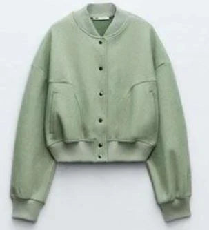 Women's Ushna quilted soft bomber jacket