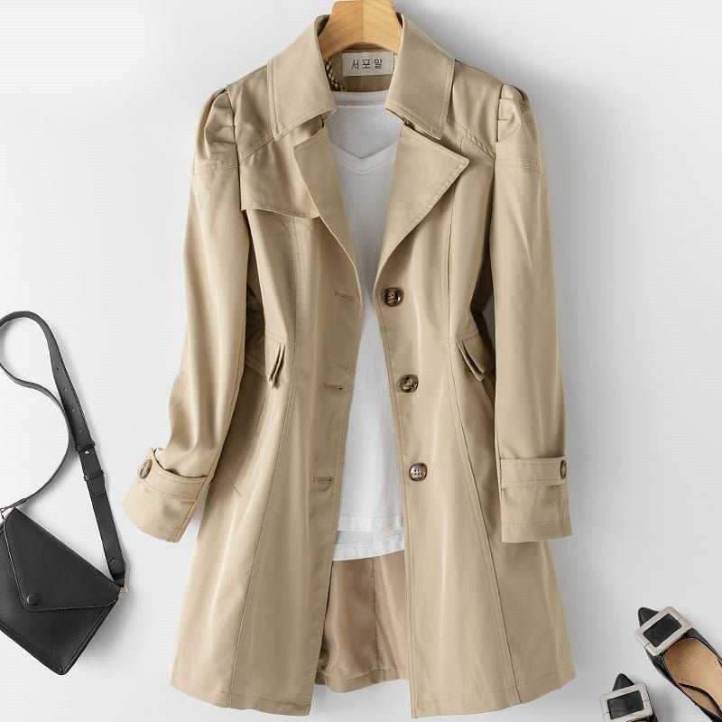 Women's trench coat fashion