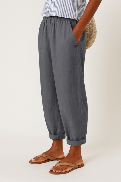 Wanda | Fashionable Trousers With Pocket Detail