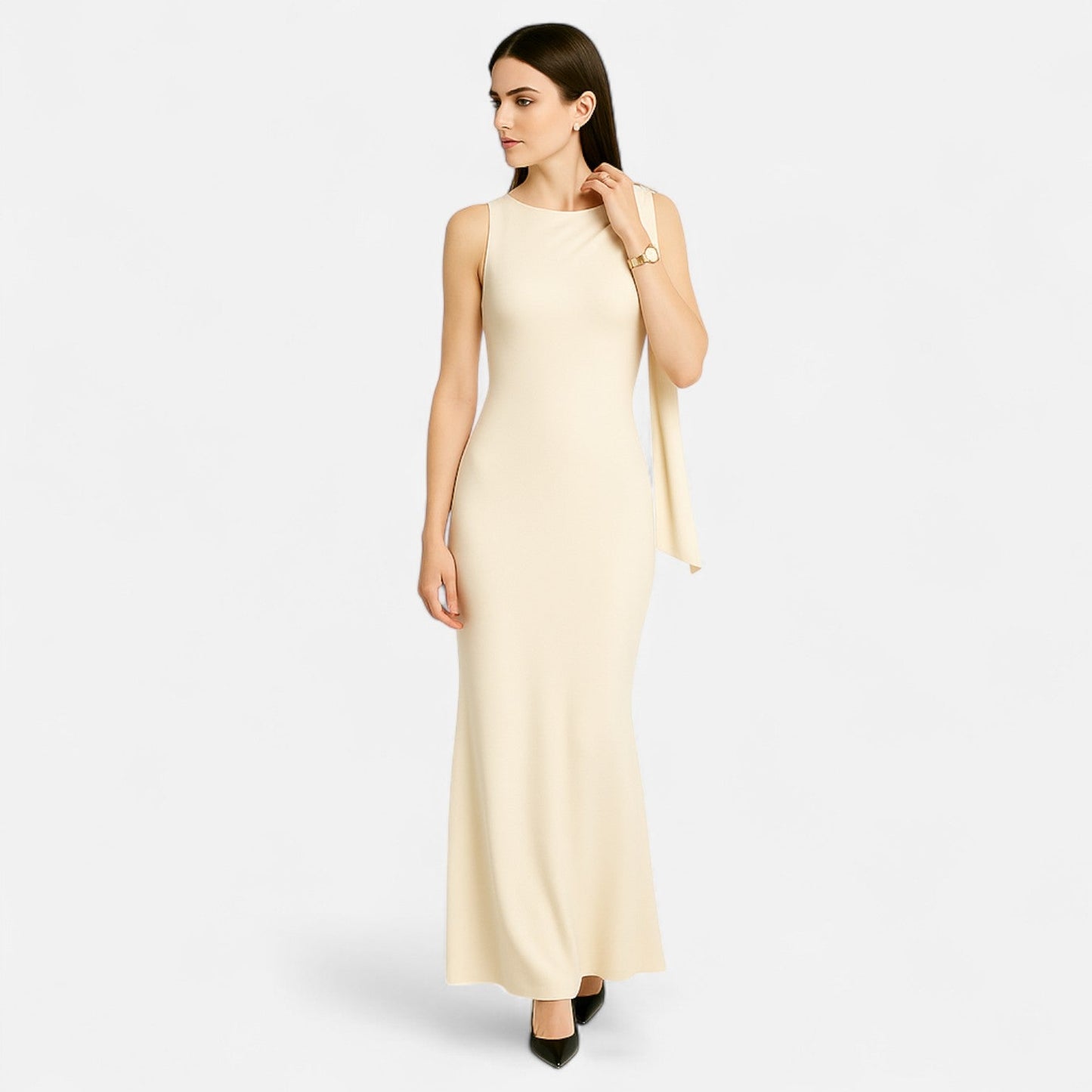 Ancient World | Flared Sleeve Blouse for Women – Elegant Silhouette for a Fluid Style from Day to Night