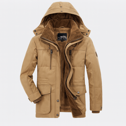 Waterproof Insulated Men's Winter Coat Warm Outdoor