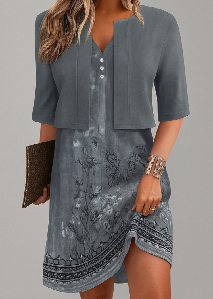 Beautiful 2 Piece Maxi Skirt Dress