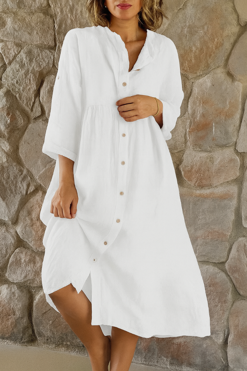 Casual Breathable Summer Dress - Olytrend