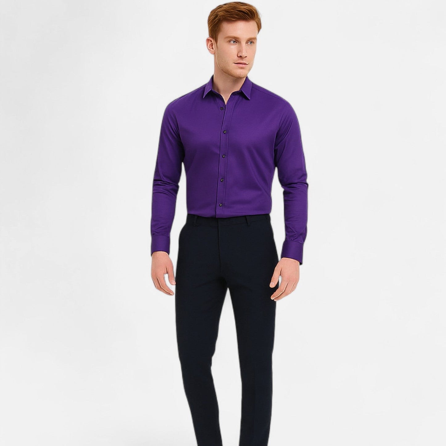 Ancienne Monde | Men's Shirt Wrinkle-Free – Clean Finish, Daily Precision