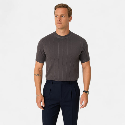 Ancient World | Men's Short Sleeve Summer Polo – Silent Luxury and Timeless Aesthetic "Old Money"
