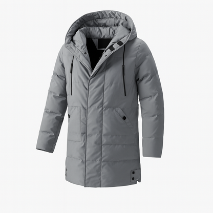 Warm Waterproof Hooded Coat for Men