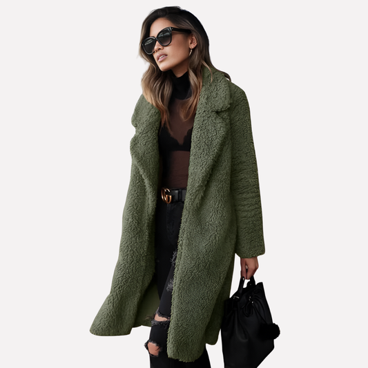 Warm Faux Fur Parka Coat - Olytrend