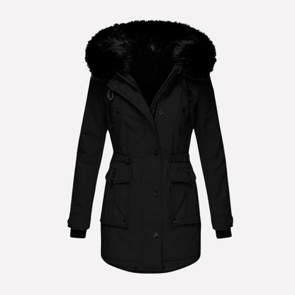Waterproof Hooded Winter Parka Coat for Women