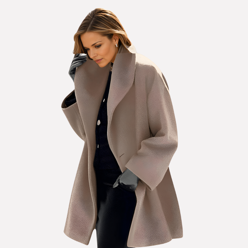 Women's Oversized Open Front Jacket