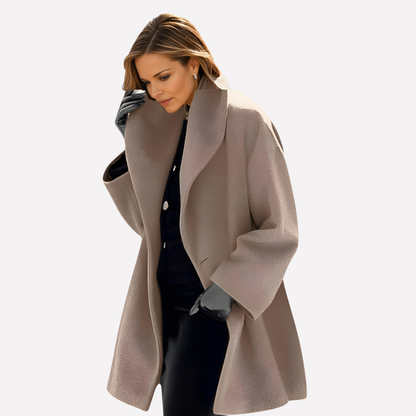 Women's Oversized Open Front Jacket