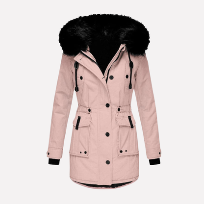 Waterproof Hooded Winter Parka Coat for Women