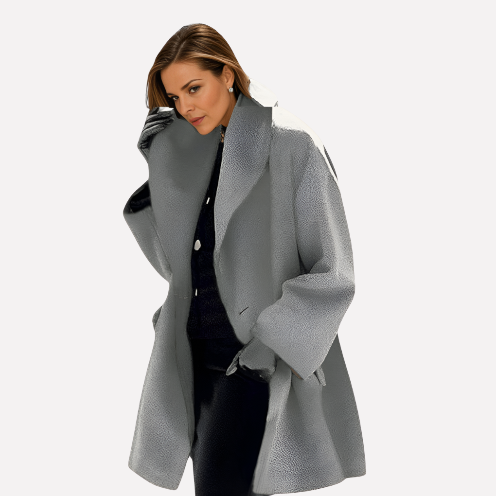 Women's Oversized Open Front Jacket