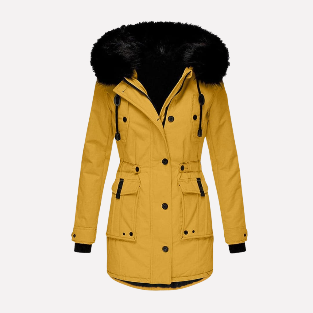Waterproof Hooded Winter Parka Coat for Women