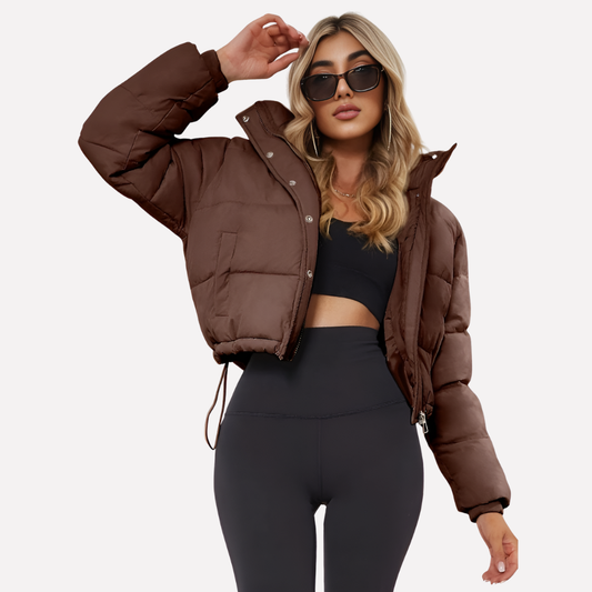 Women's Waterproof Hooded Zip Up Jacket - Olytrend