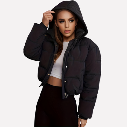 Women's Waterproof Hooded Zip Up Jacket