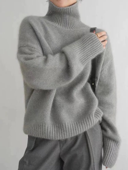 Women's Turtleneck Sweater | Long Sleeve