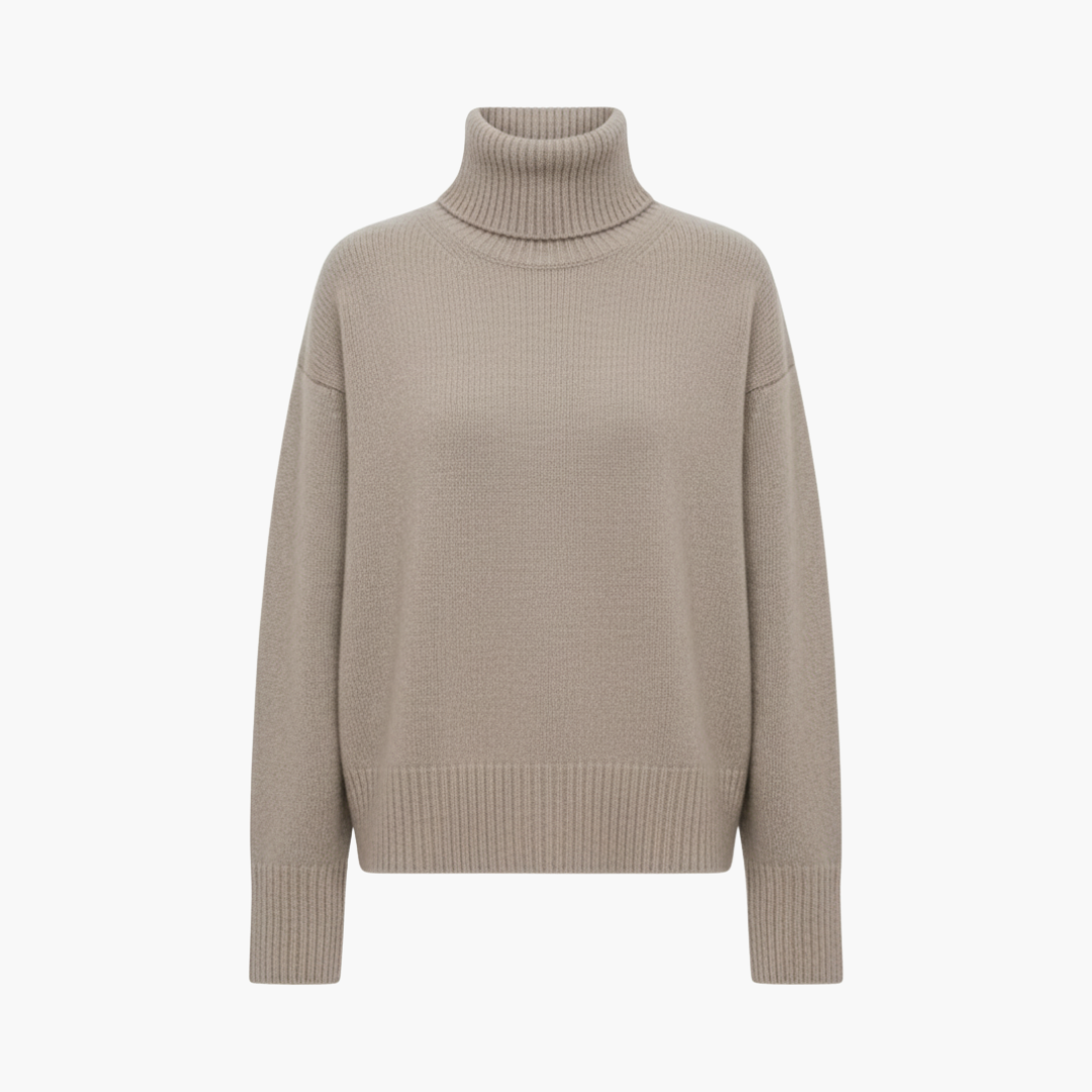 Women's Cozy Crew Neck Sweater – Soft Loose Fit