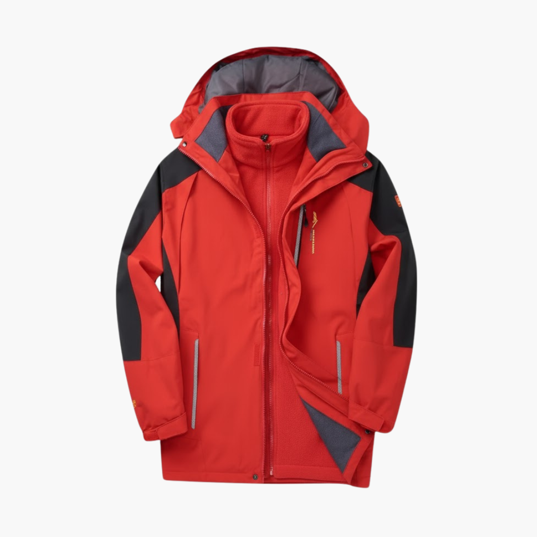 Waterproof Men's Zip Up Coat - Olytrend