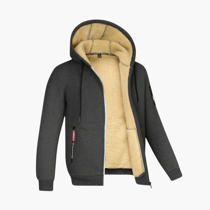 Waterproof Zip Up Hoodie Jacket for Men - Olytrend
