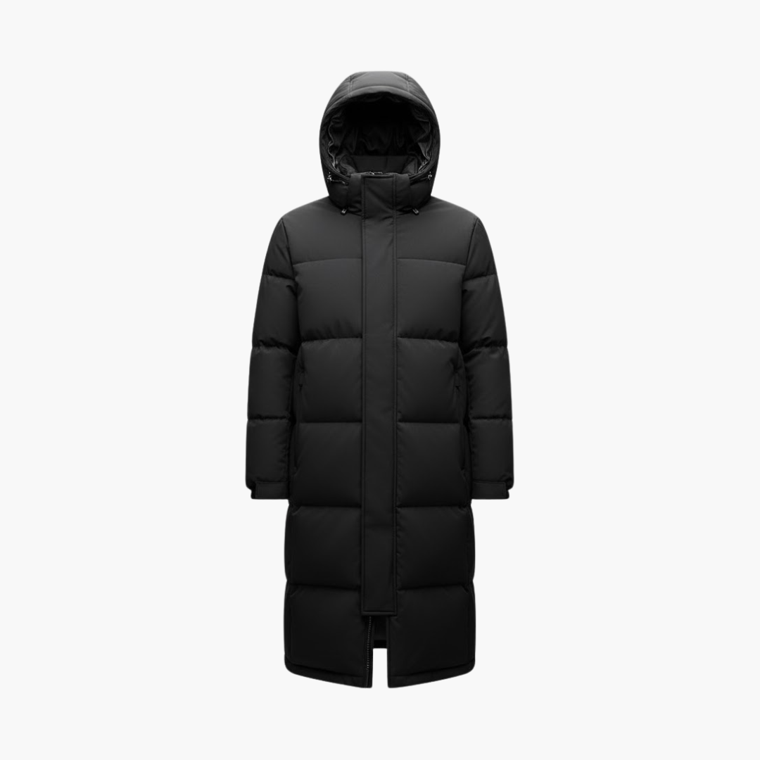 Warm Waterproof Parka Coat for Men with Hood - Olytrend