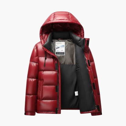 Warm Waterproof Men's Zip Up Hooded Jacket - Olytrend