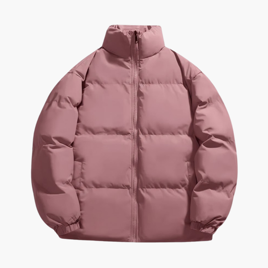 Warm Waterproof Men's Padded Zip Jacket - Olytrend