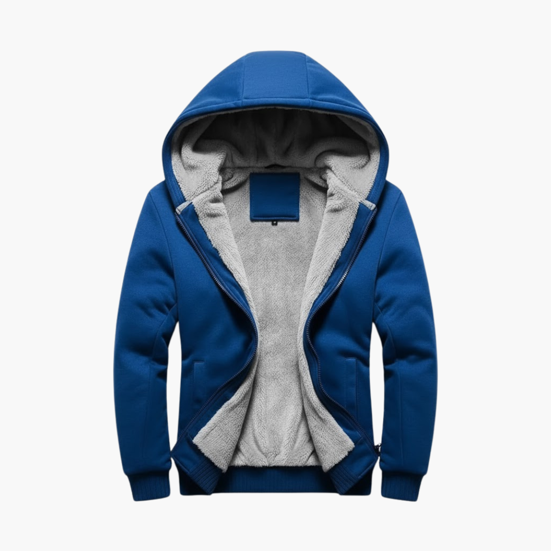 Waterproof Men's Zip Up Hoodie Coat