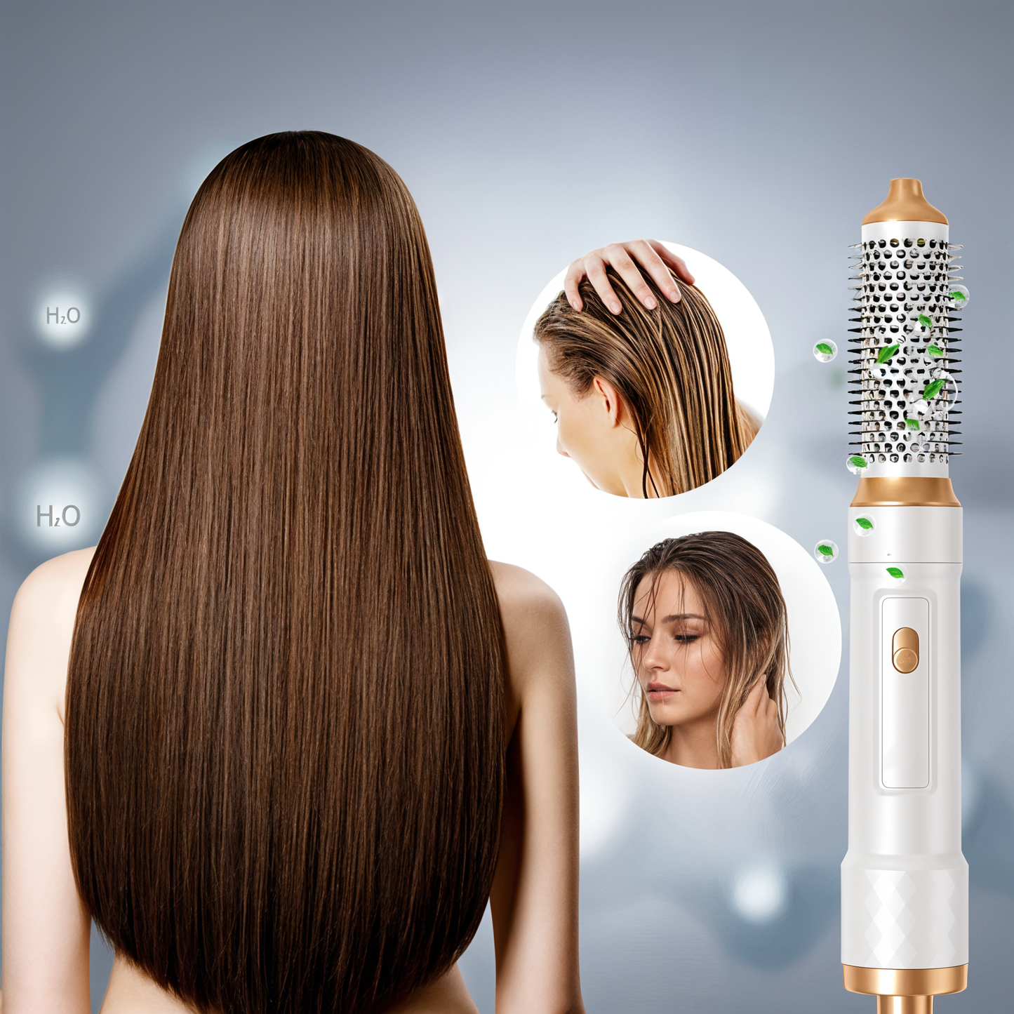 5-in-1 Hair Dryer with Styling Accessories