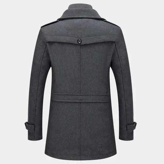 Warm Mens Parka Jacket 2 Piece Set