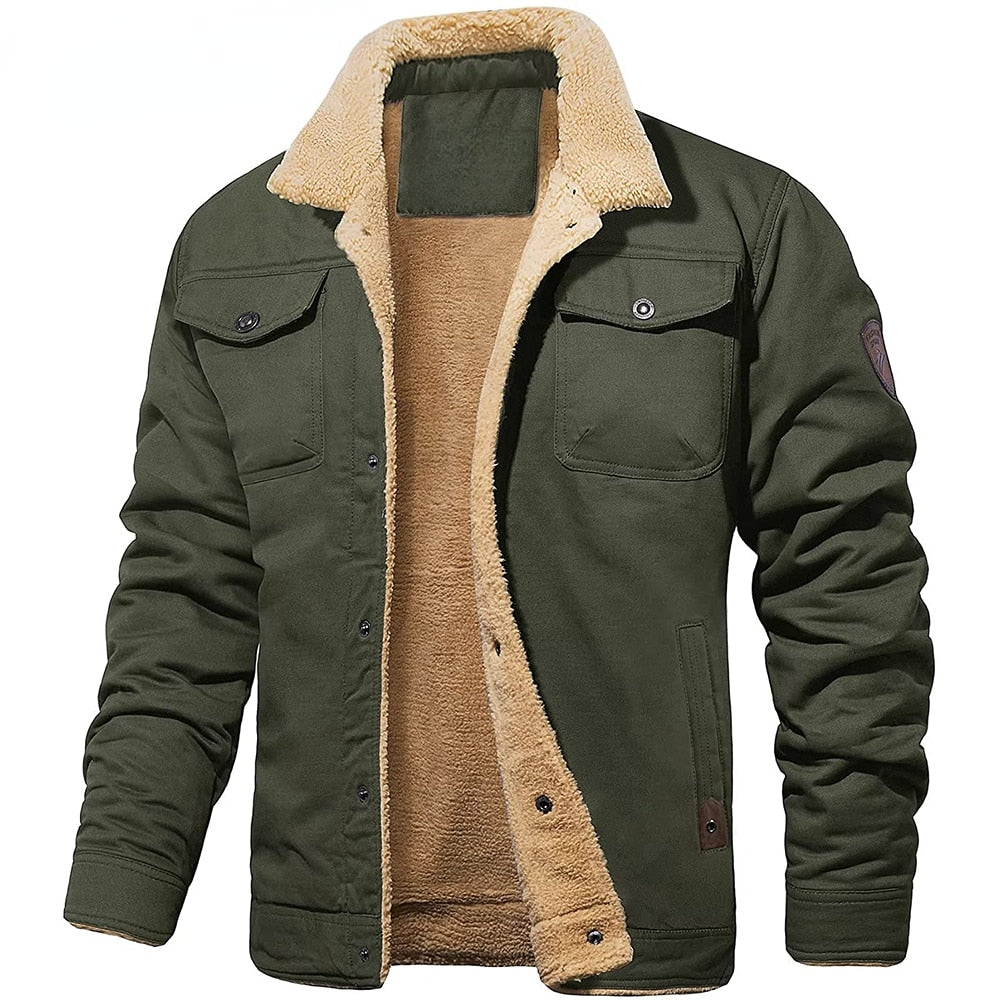 Vintage Flight Mens Leather Jacket