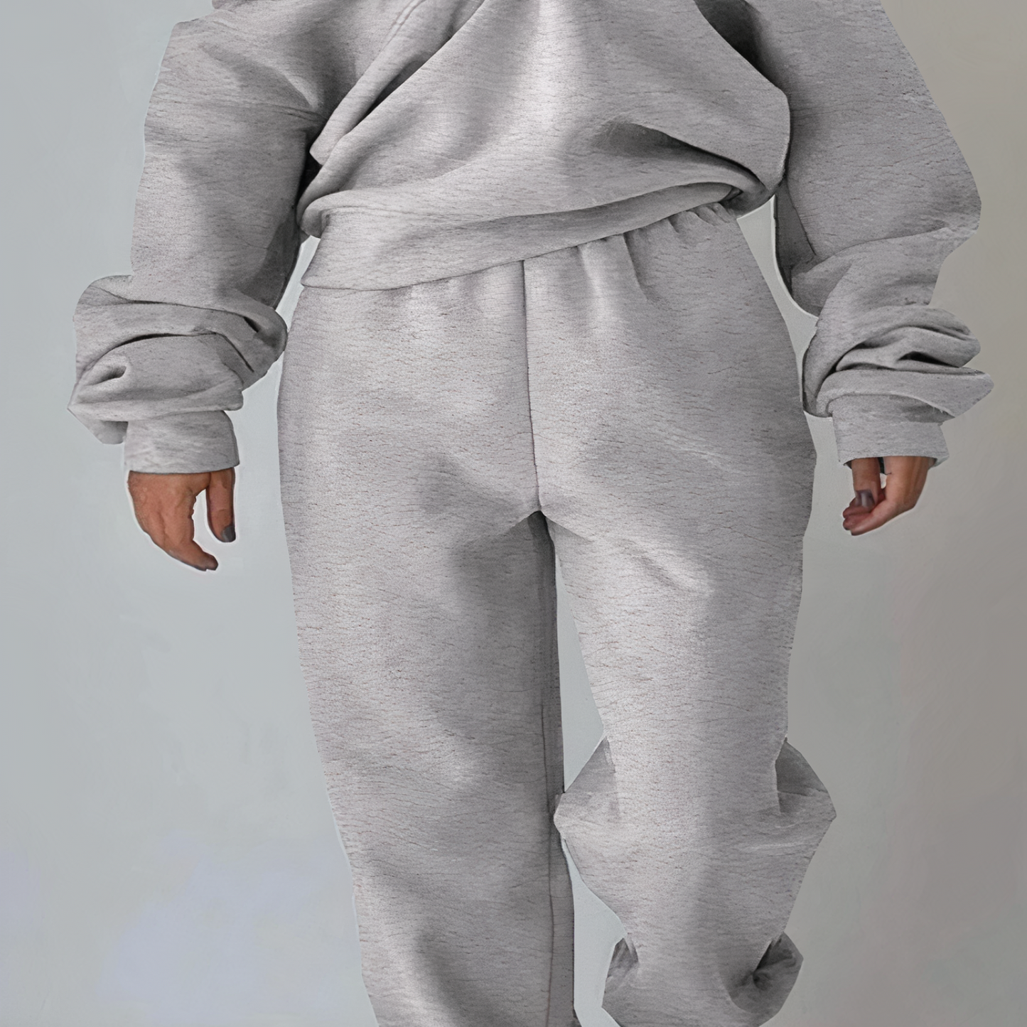 Women's tracksuit 2-piece set with high waist and comfortable fit