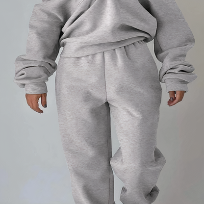 Women's tracksuit 2-piece set with high waist and comfortable fit