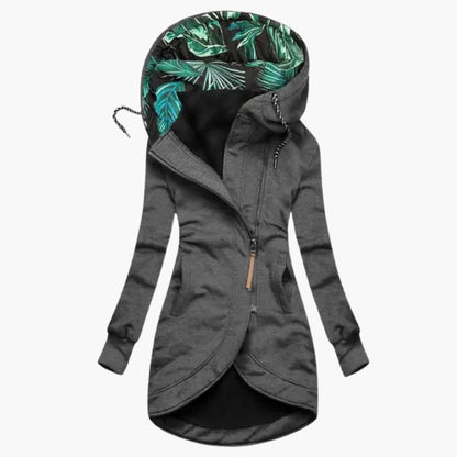 Women's Water Resistant Parka with Side Pockets