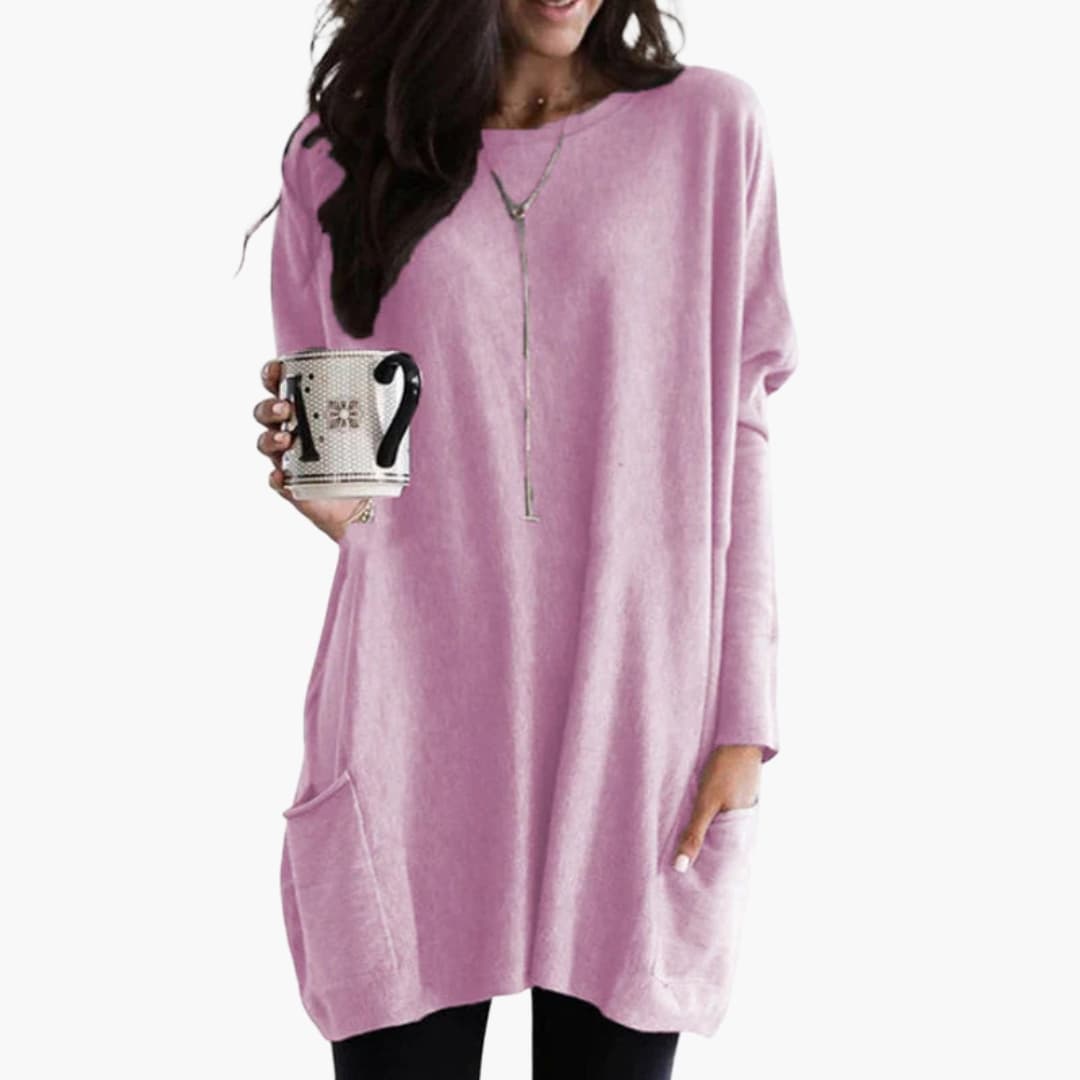 Women's Oversized Crew Neck Sweater