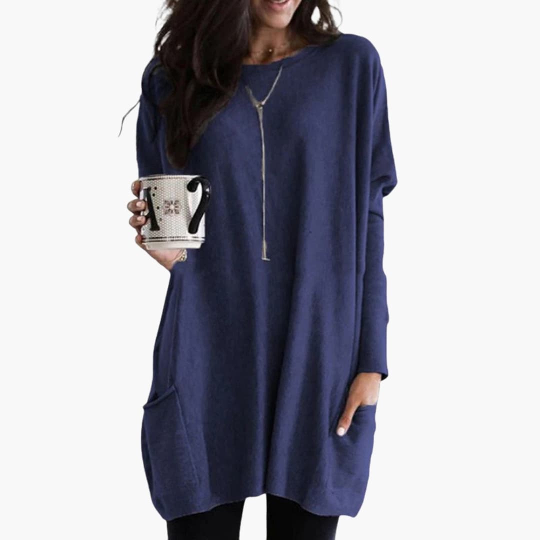 Women's Oversized Crew Neck Sweater
