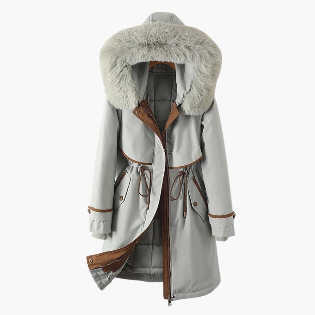 Waterproof Women's Hooded Winter Parka Coat - Olytrend