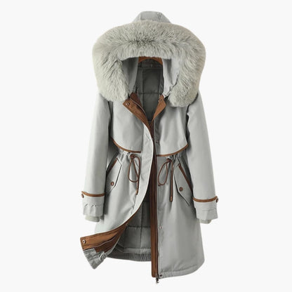Waterproof Women's Hooded Winter Parka Coat - Olytrend