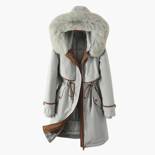 Waterproof Women's Hooded Winter Parka Coat - Olytrend
