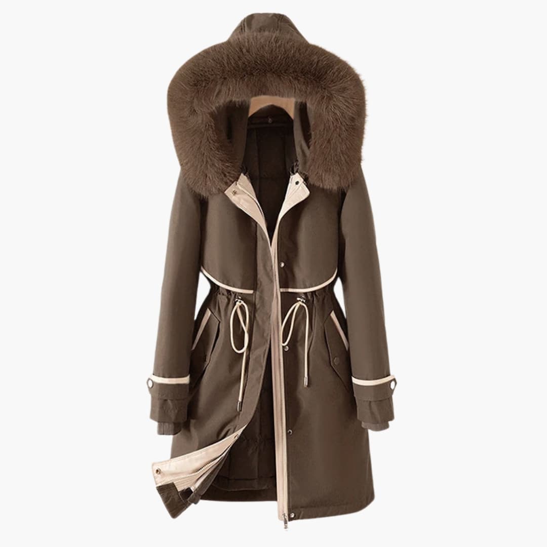 Waterproof Women's Hooded Winter Parka Coat