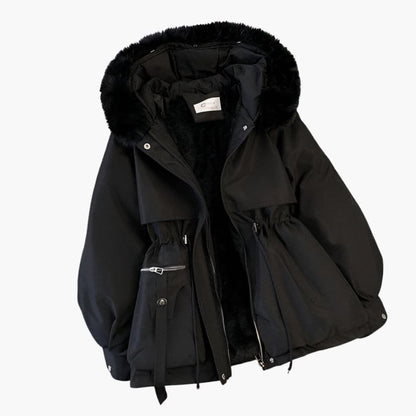 Waterproof Ladies Long Parka with Hood