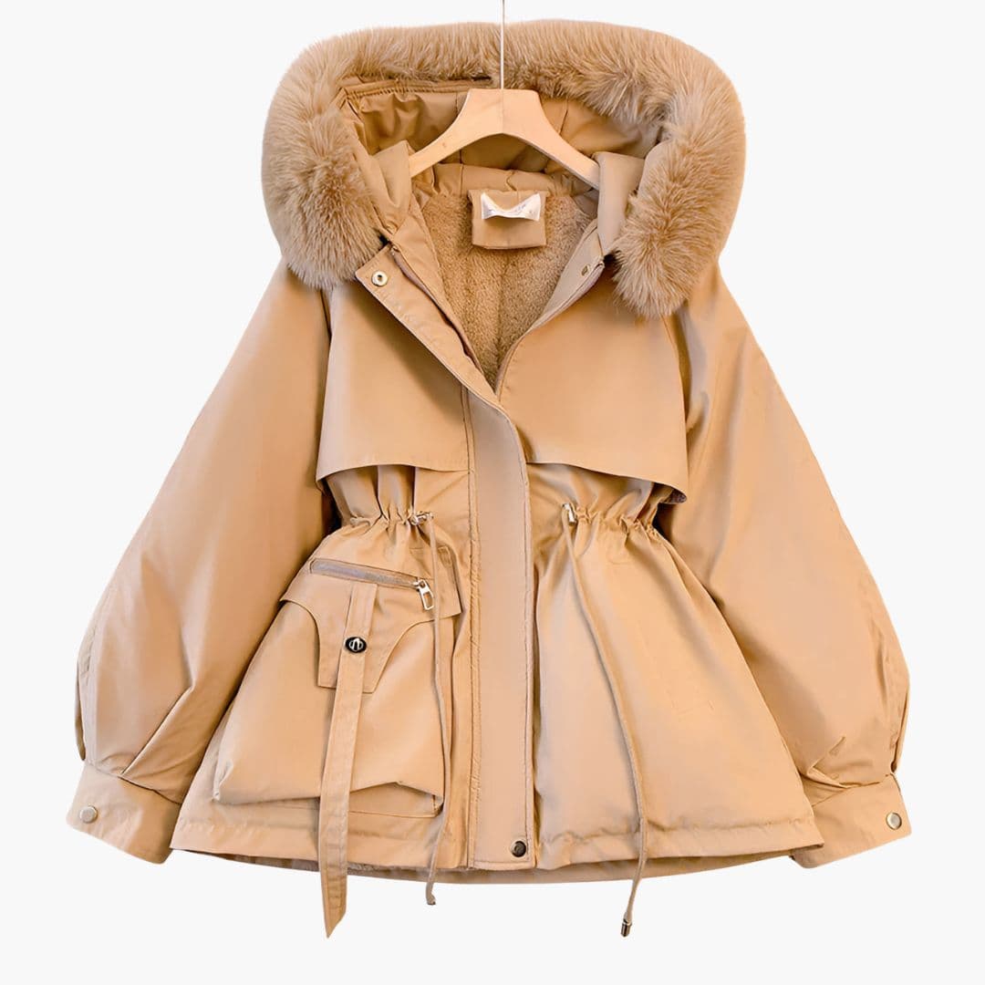 Waterproof Ladies Long Parka with Hood