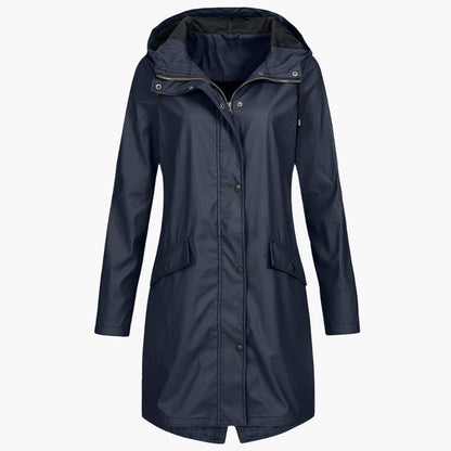 Waterproof Ladies Parka Jacket with Hood - Olytrend