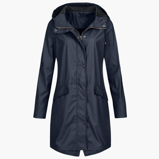 Waterproof Ladies Hooded Jacket - Olytrend