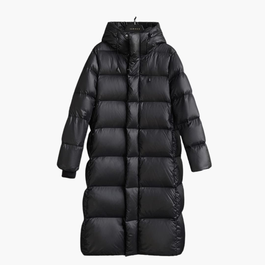 Warm Women's Parka with Fleece Lining - Olytrend