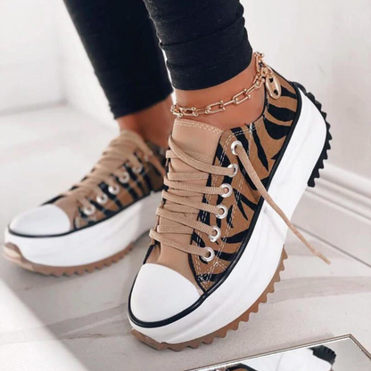 Women's Chunky Sole Sneakers for Comfort and Style