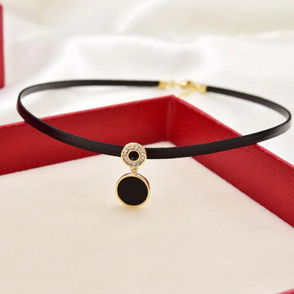 Women's Geometric Crystal Necklace