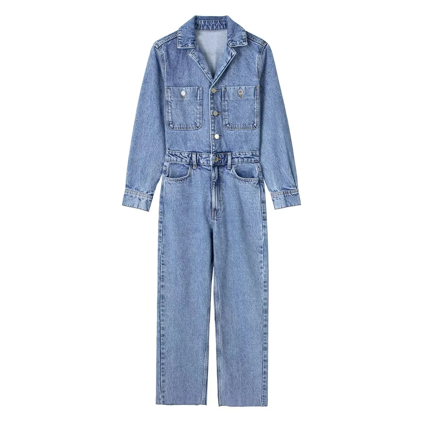 Women's jumpsuit made of denim