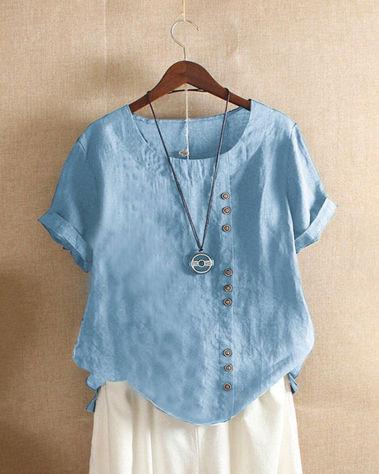 Women's short-sleeve blouse