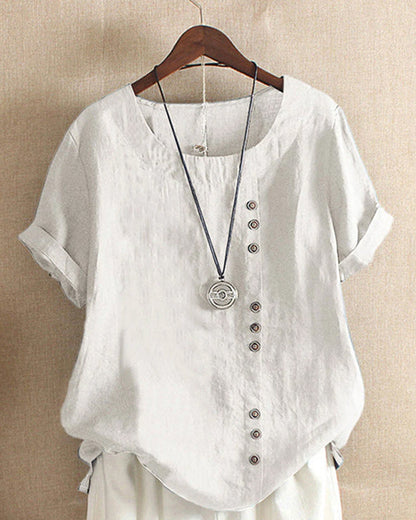 Women's short-sleeve blouse