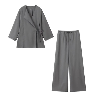Women's linen suit